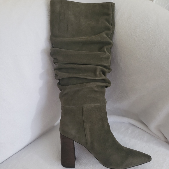Jeffrey Campbell Suede Slouchy Boots NWT Sz 10 - Picture 7 of 10